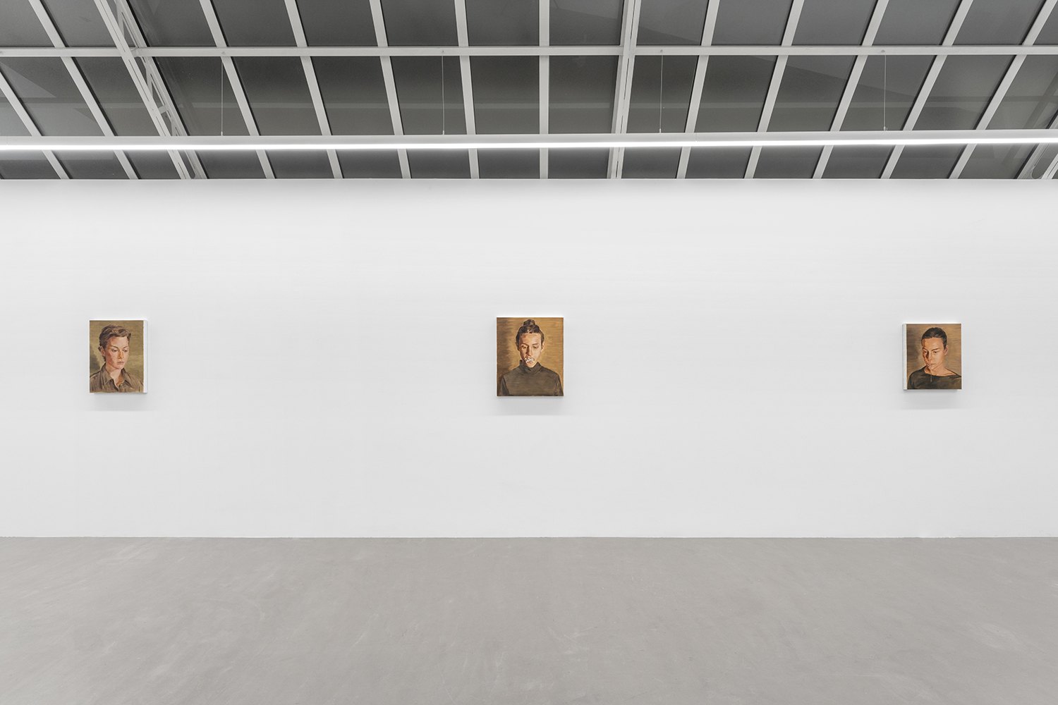 Installation view of The White Whale, Bremond Capela, Paris, France, 2025